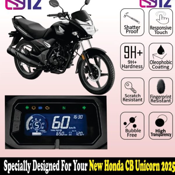 Honda Unicorn Screen Protector